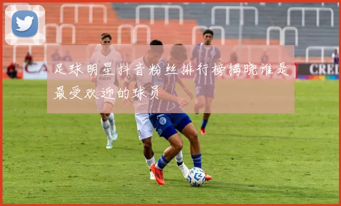 足球明星抖音粉丝排行榜揭晓谁是最受欢迎的球员
