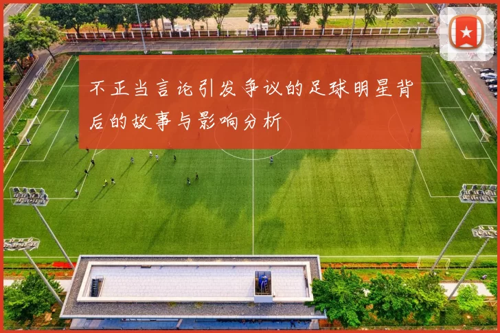 不正当言论引发争议的足球明星背后的故事与影响分析