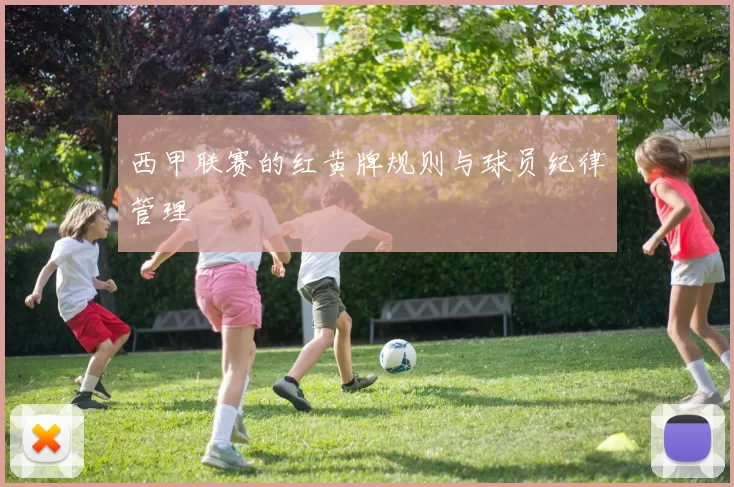 西甲联赛的红黄牌规则与球员纪律管理